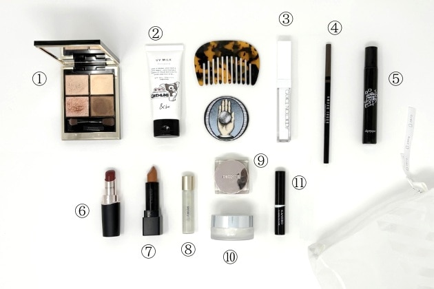 BA篠原のポーチの中身